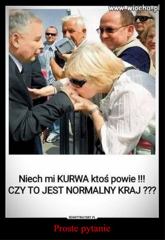 Retoryczne pytania nie wymagają odpowiedzi ...