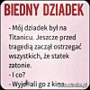 Dziadek był na Titanicu