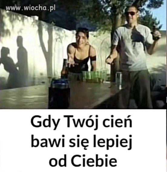 Cień w tle