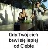 Cień w tle