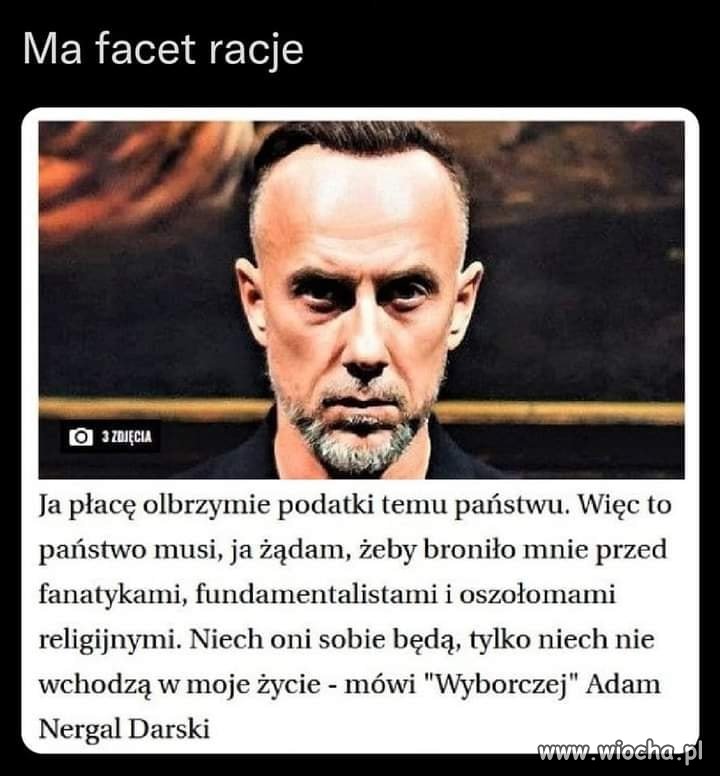 Popieram! Po stokroć popieram!!! 