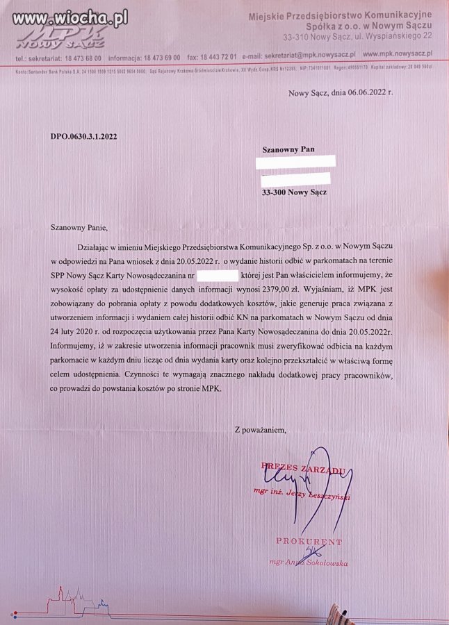 MPK NOWY SĄCZ W XXI WIEKU