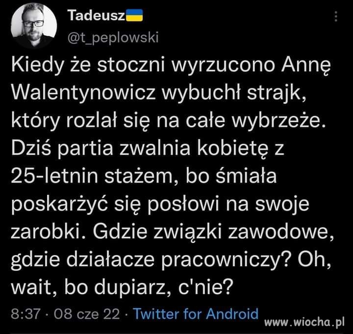 Solidarność to Duda - Duda to PIS.
