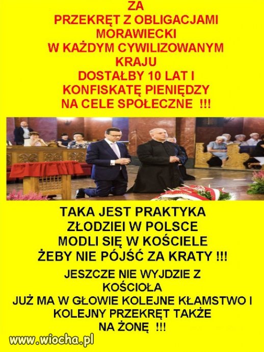 Jak to mowia: „Kto się modli pod figurą, ten diabła ma pod skórą”