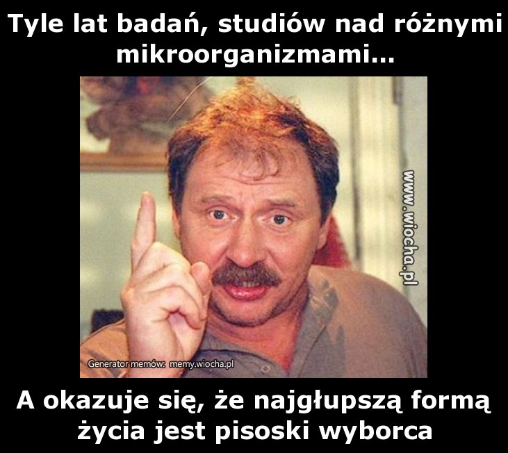 Tyle lat badań, studiów nad różnymi