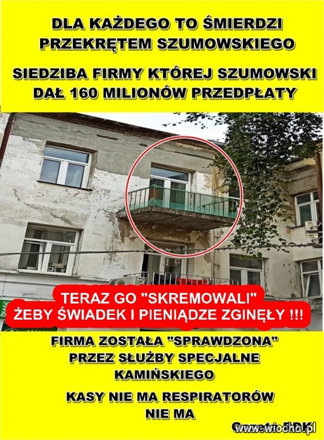 Teraz go ‘’skremowali’’ żeby świadek i pieniądze zniknęły!!!