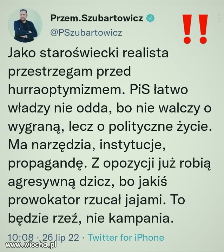 Niestety, prawda! Która przeraża. Użyją wszelkich sposobów, nie cofną się przed przemocą fizyczną i prawną. 