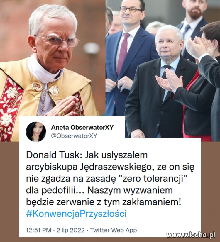 W pierwszej kolejności oddzielenie kościoła od Państwa, później opodatkowanie