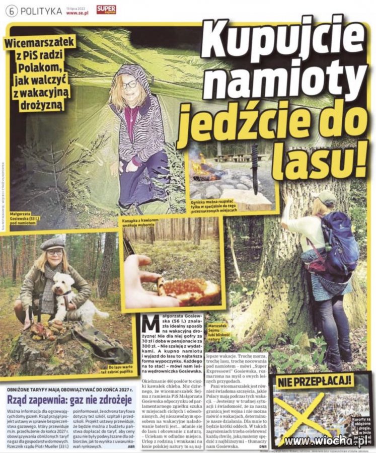 Jak walczyć z drożyzną? Złote rady Wicemarszałkini
