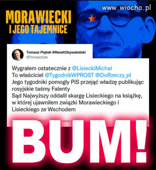 Panie Tomaszu po raz kolejny gratulacje!