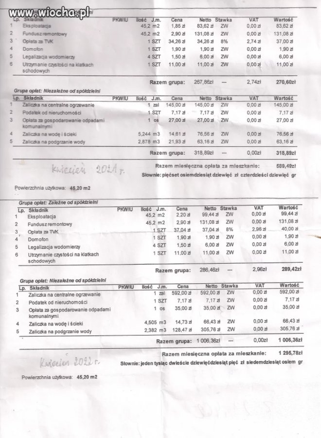 Takie tam drobne podwyżki czynszów tylko o...