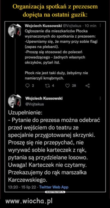 Co tam jakas inflacja, czy bieda Polakow...