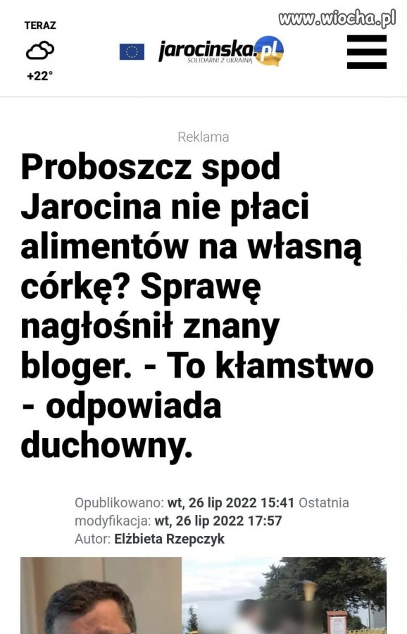 Kłamstwo, że nie płaci, czy kłamstwo, że ma córę?