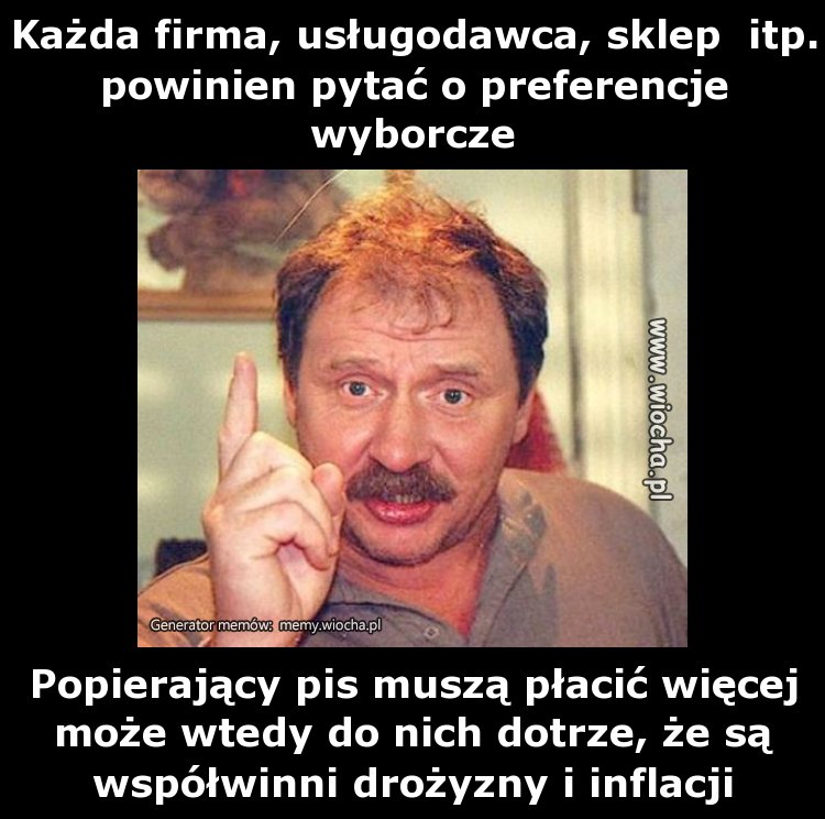 Każda firma, usługodawca, sklep  itp. powinien