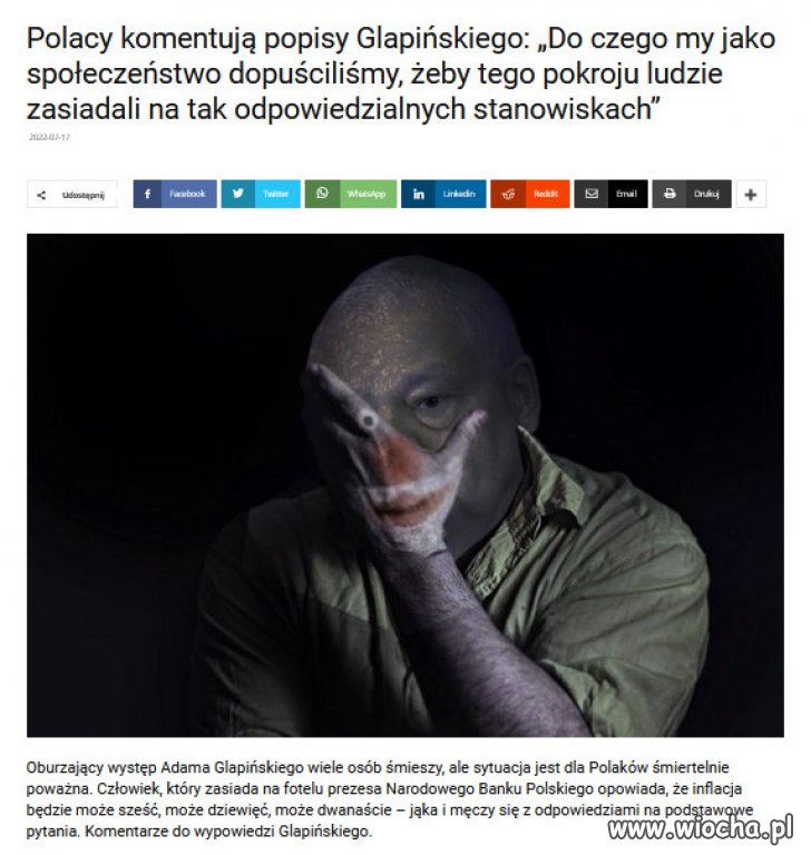 Glapiński mocno pracuje abyśmy poszli drogą Turcji. 