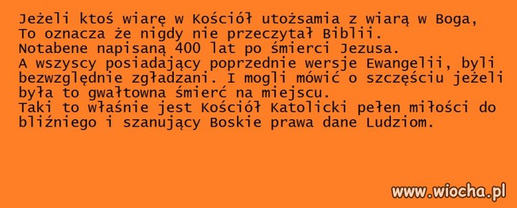 Różnice pomiędzy Wiarą i wiarą