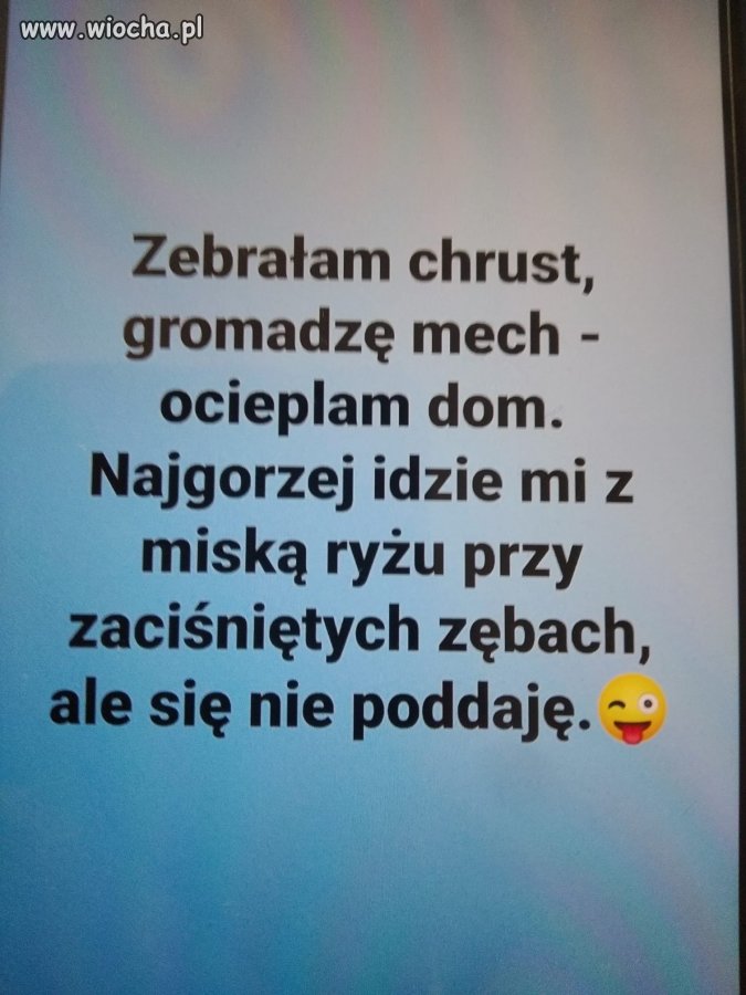 Ja już zaczynam 