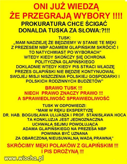 BRAWO TUSK !!! 