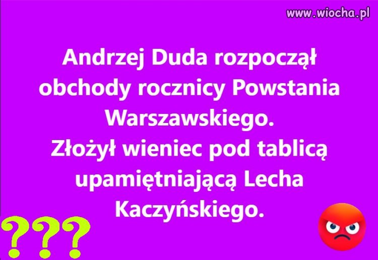 Obchody rocznicy.   