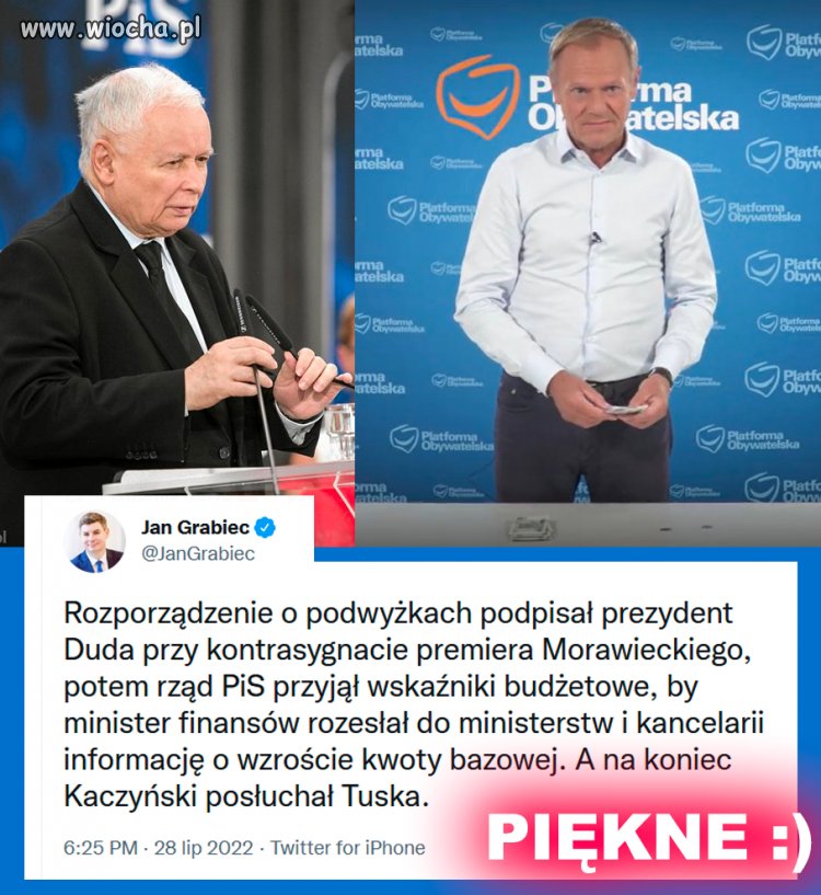 Znowu wina Tuska?