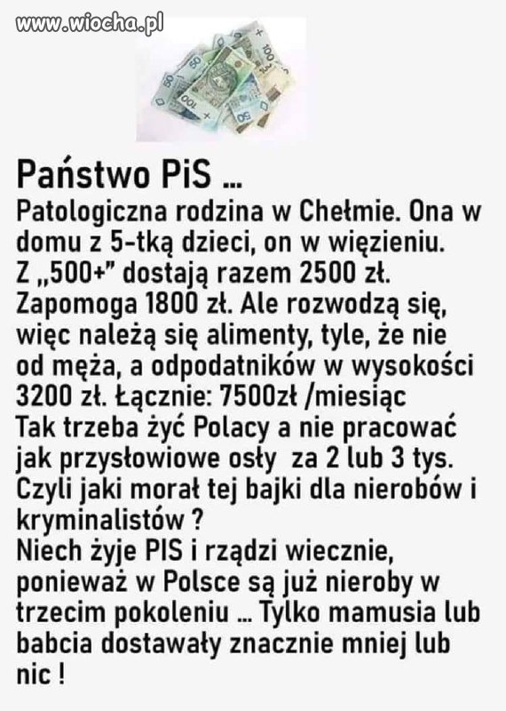 Niech żyje PiS 