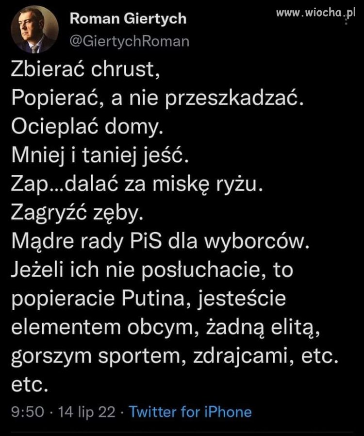 Zbierać chrust...