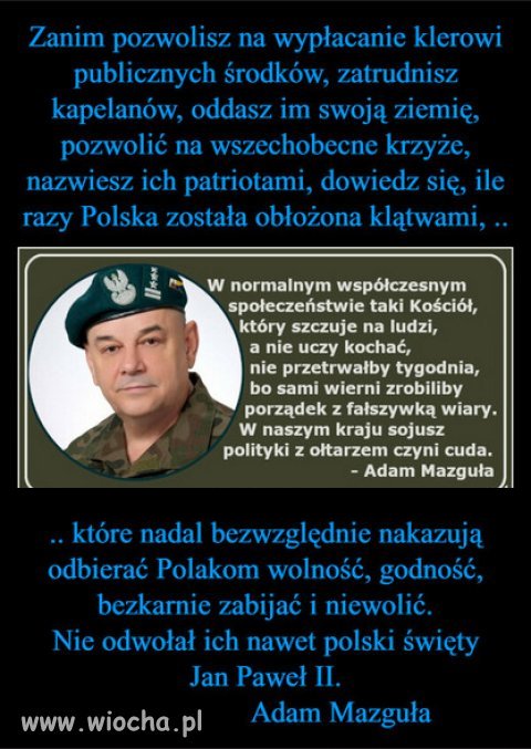 Polska, ostatnia kolonia Watykanu w Europie!