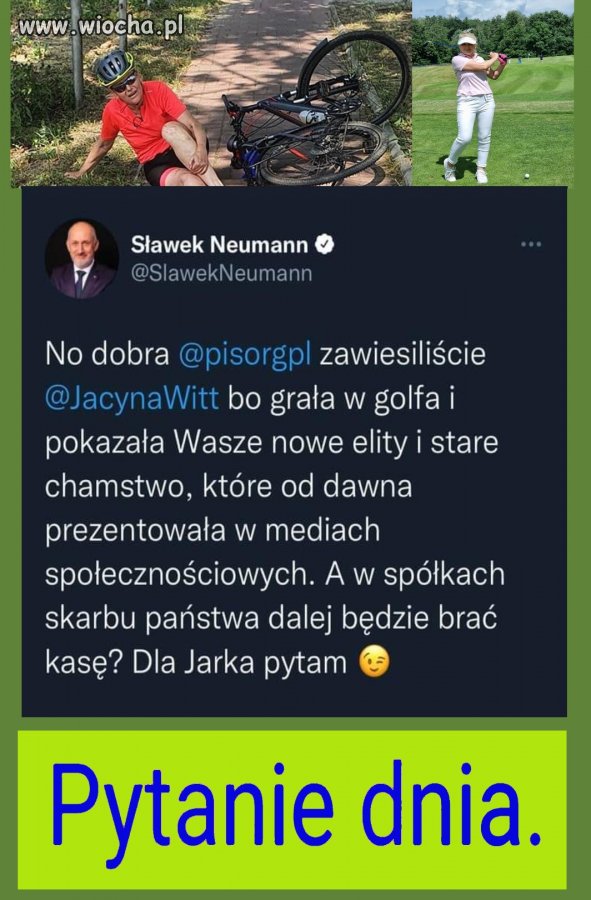 Kijem w szprychy   