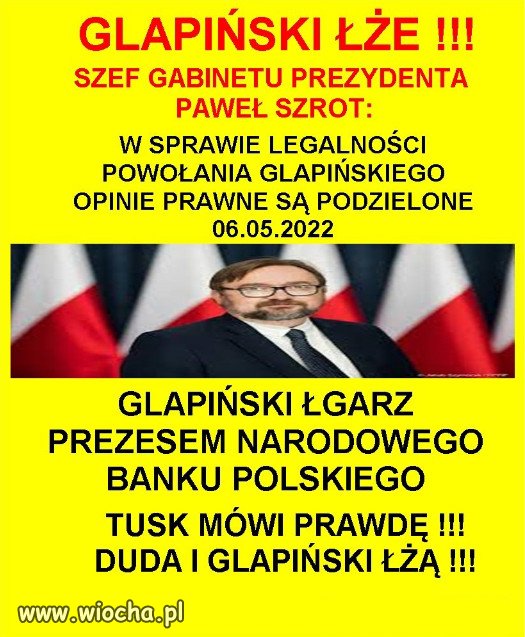 U tej władzy kłamstwa to norma.
