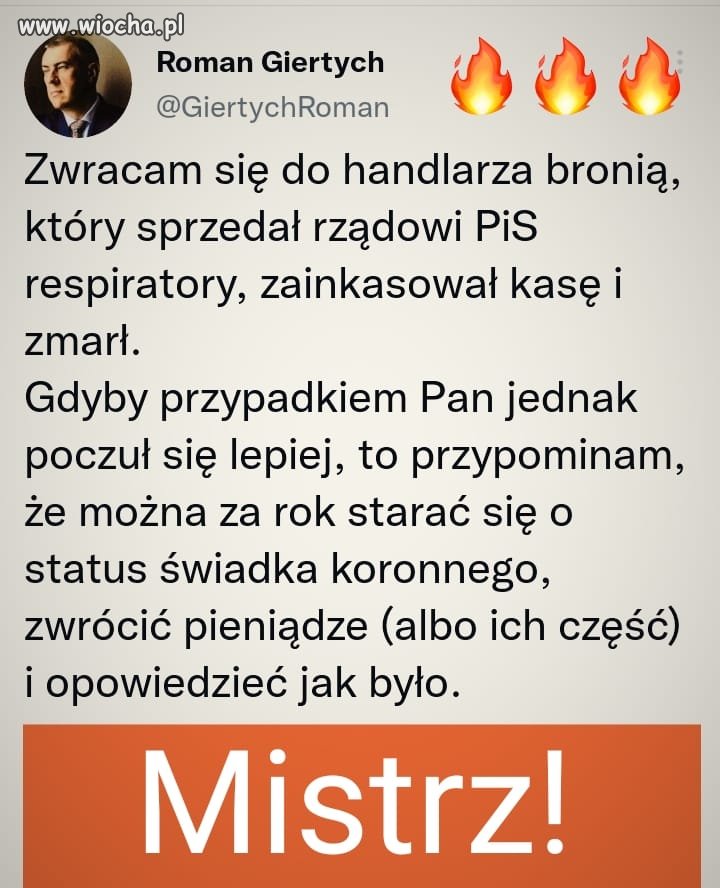 Mnie się też jakoś nie chce wierzyć w tę śmierć.