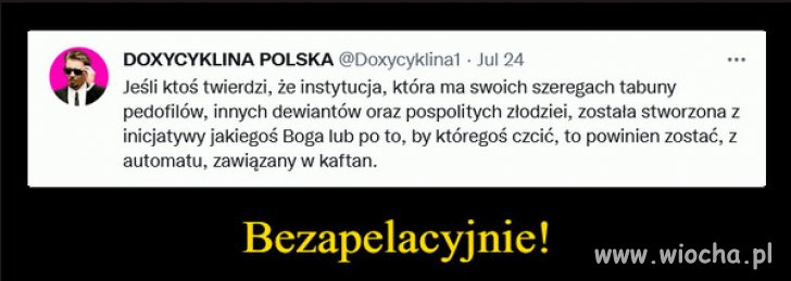 Sojusz PiSu z sekta kościoła, to największe źródło zacofania!