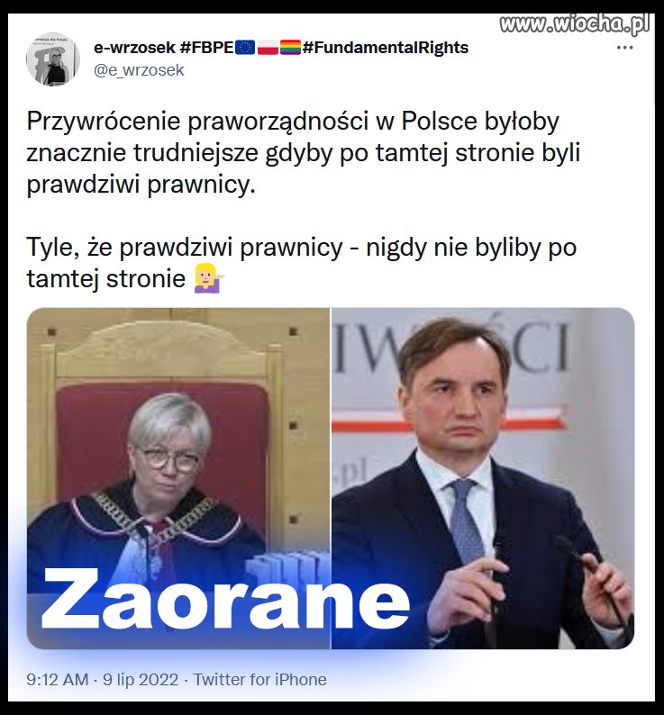 Do tego duetu powinien być dopisany trzeci pseudo prawnik. Anżej Duda... I będzie tercet mało egzotyczny