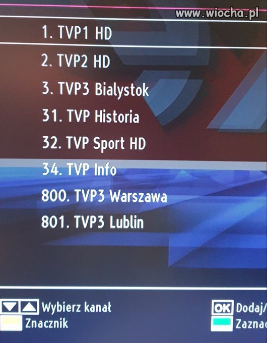 Oferta tv naziemnej na ścianie wschodniej