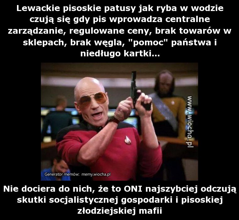 Lewackie pisoskie patusy jak ryba w wodzie czują