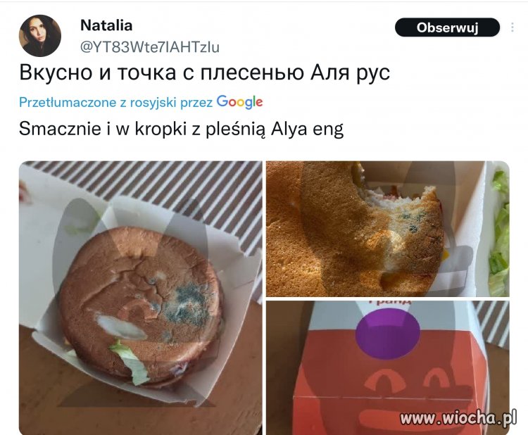 Wkusno i toczka. Zamiast McDonald w Rosji.