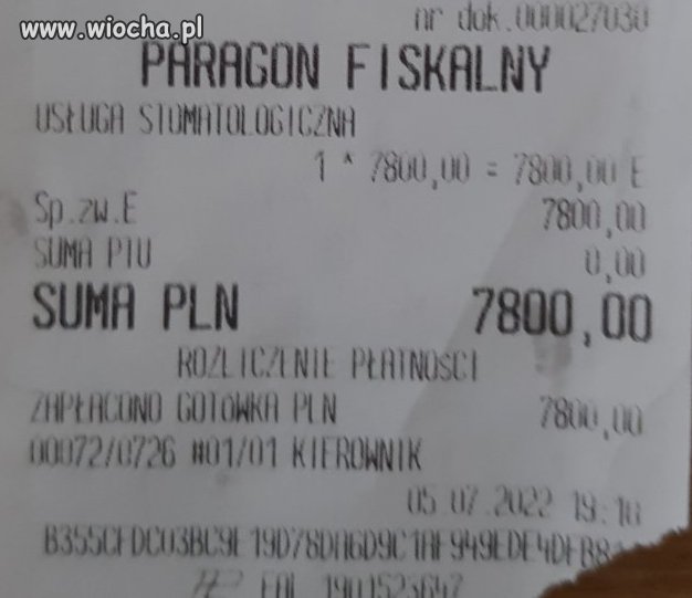 Paragony grozy