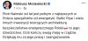 Premier wyrzucił z rządu 