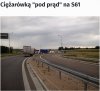 48lat trzeźwy pod prąd jechał uszkodził znaki 