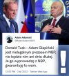 Tusk o Glapińskim