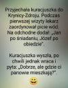 Starsza pani na kuracji 