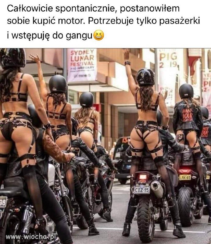 Spontanicznie kupuję motocykl 