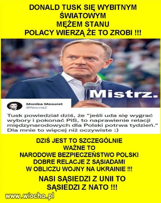 Dlatego PiS tak panicznie boi się Tuska, knując i szczując!
