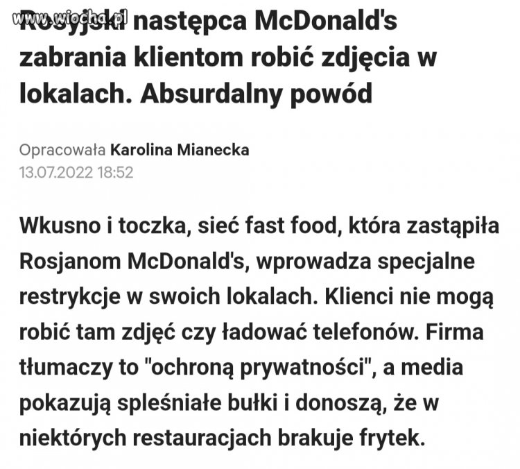 Putinowskie nieudaczniki