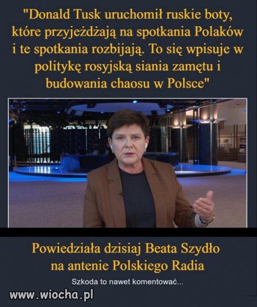 Ja tu widze same ruskie boty PiSu, przy moich wstawkach...