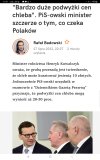 10zł za chleb jesienią jak w mordę strzelił