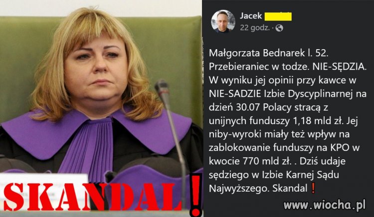 ''Specjalistka'' od prawa cywilnego będzie orzekać w SN Izbie Karnej. 