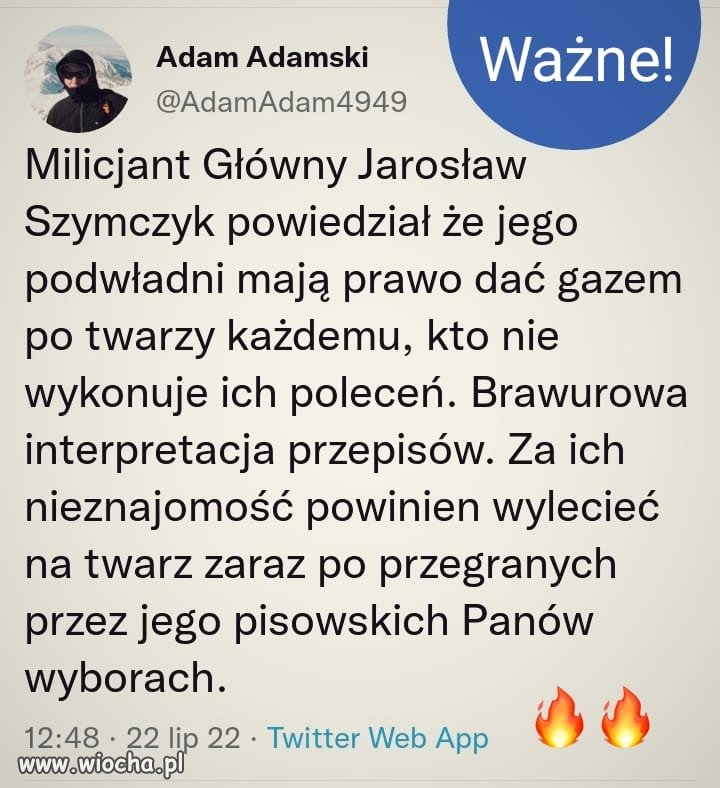 Coraz bardziej dziki i podły kraj tworzy pisowska banda!