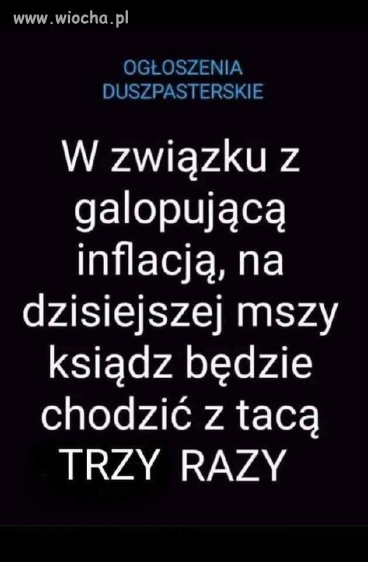 Jak inflacja to inflacja 