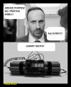 Nie wmówicie mu, że czarne jest czarne...