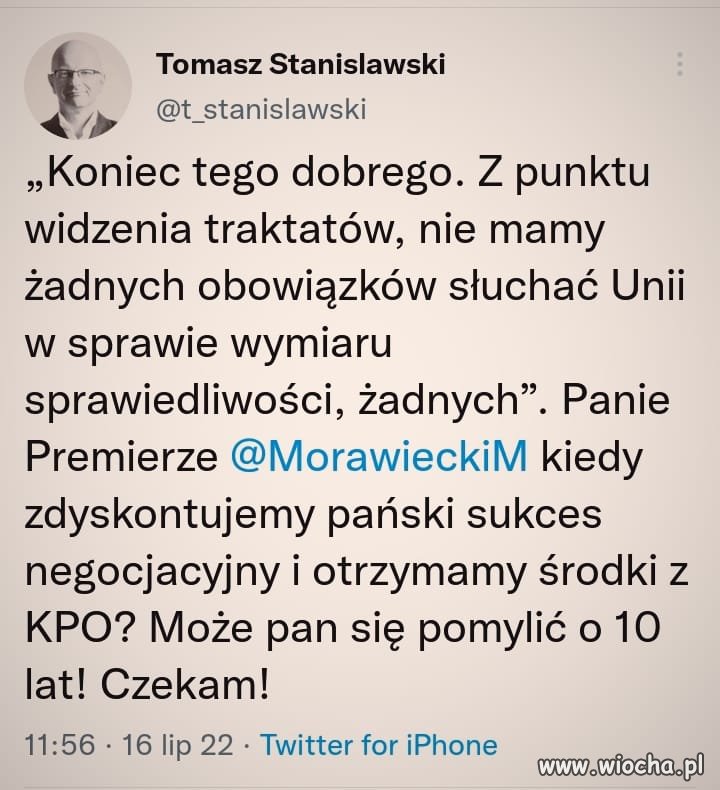 Co za debile nami rządzą? Co my znaczymy bez UE. 